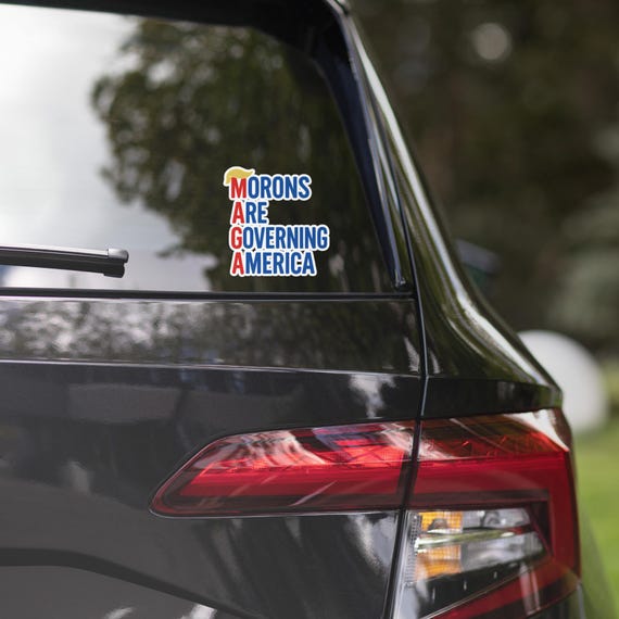 MAGA Parody Sticker